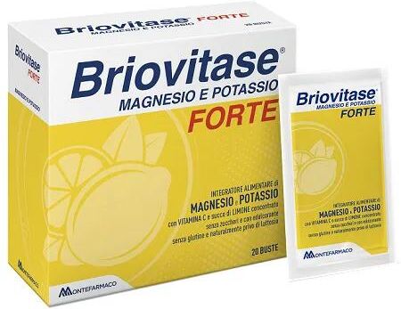 Briovitase Forte Integratore Di Magnesio E Potassio 20 Bustine