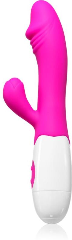 PRETTY LOVE Snappy vibromasseur muni d’un stimulateur clitoridien Pink 19 cm