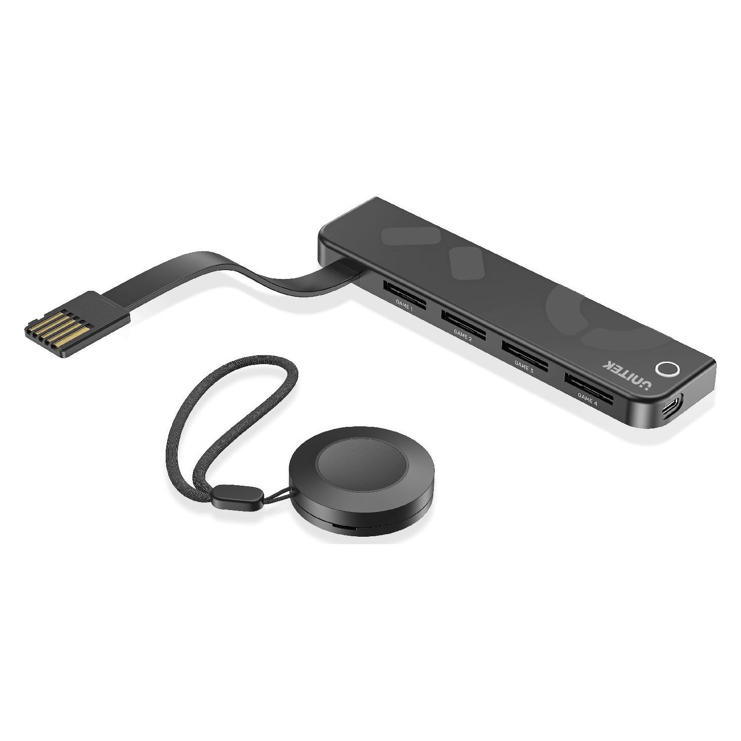 Unitek Czytnik 4 kart Nintendo Switch + pilot (Switch) (G1002E)