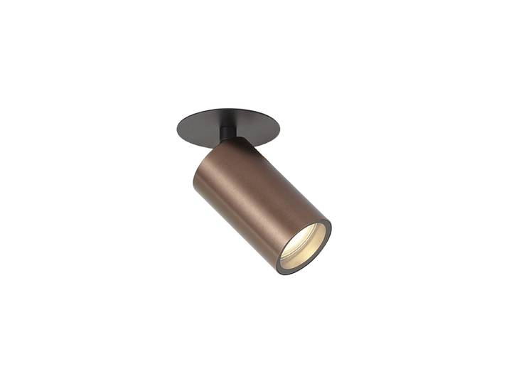 Spot encastrable moderne bronze foncé GU10 50mm IP44 - Chels