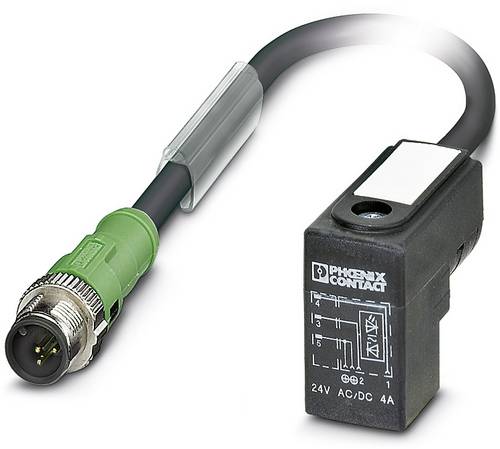 Phoenix Contact SAC-3P-M12MS/1,5-PUR/CI-1L-Z - Kabel SAC-3P-M12MS/1,5-PUR/CI-1L-Z 1400782 Inhalt: 1St.
