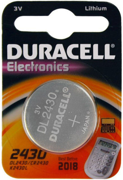 Duracell Cr2430 3v Knapcelle Batteri