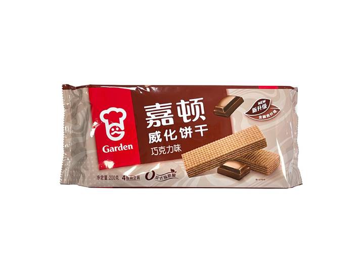 Garden biscuits gaufrettes (saveur chocolat) 200 g