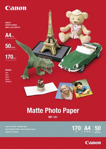 Canon Matte Photo Paper MP-101 7981A005 Fotopapier DIN A4 170 g/m² 50 Blatt Matt