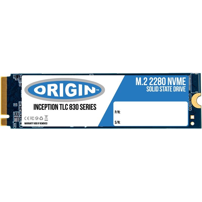 512GB ORIGIN STORAGE INCEPTION TLC830 PRO SERIES PCIE 4.0 NVME M.2 80MM 3D