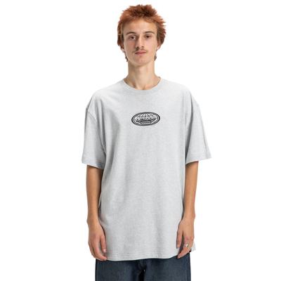 T-Shirt DC SHOES "Trotter", Herren, Gr. L, grau (light erdgrau), Obermaterial: 75% Baumwolle, 25% Baumwolle., Shirts T-Shirt