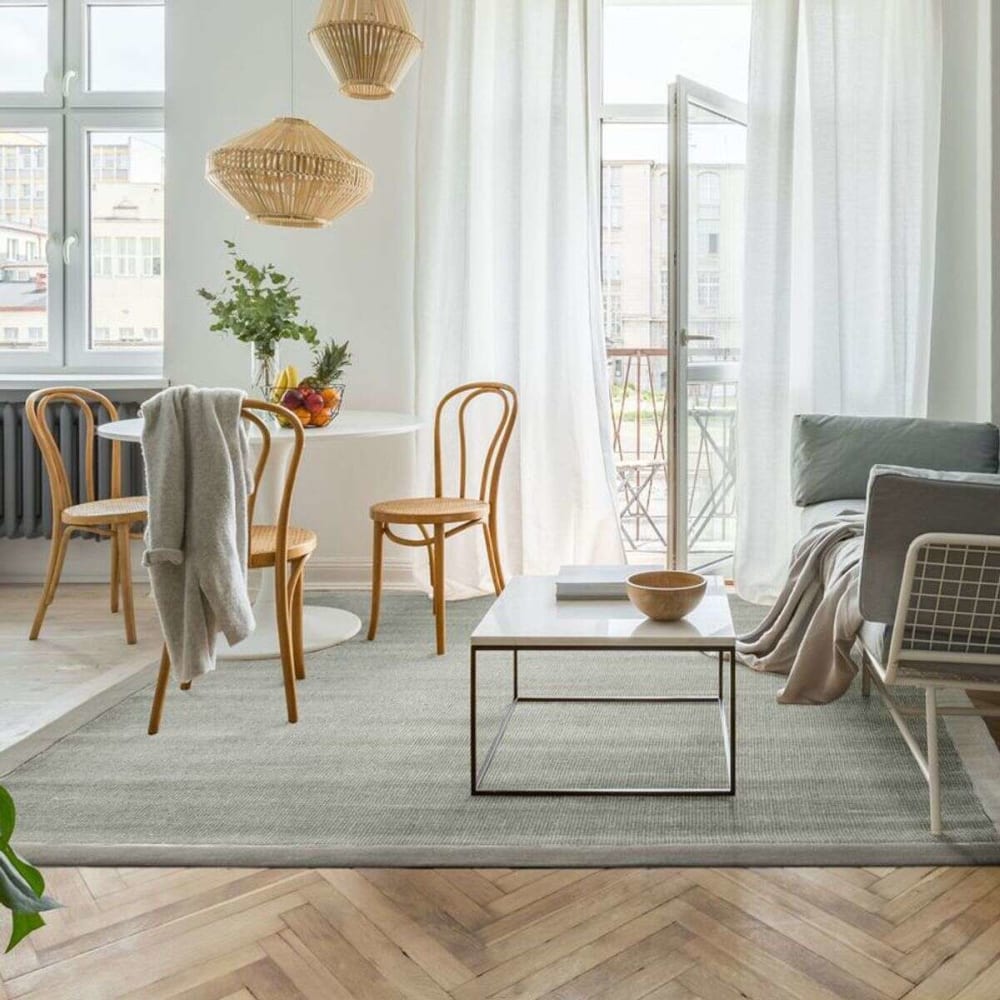 The Deco Factory Tapis jute taupe 160x230 Marron 230x1x160cm
