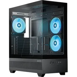 CFT GT-01B-OP - CHIEFTEC VISTA ATX-Gehäuse, Tempered Glass, RGB, schwarz