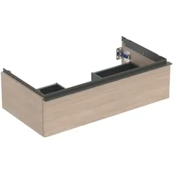 Geberit iCon Waschtisch-Unterschrank 502312JH1 88,8x24,7x47,6cm, Eiche/Griff lava matt