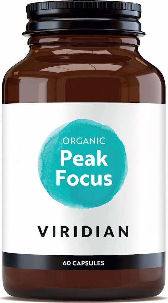 VIRIDIAN Peak Focus Bio 60 caps