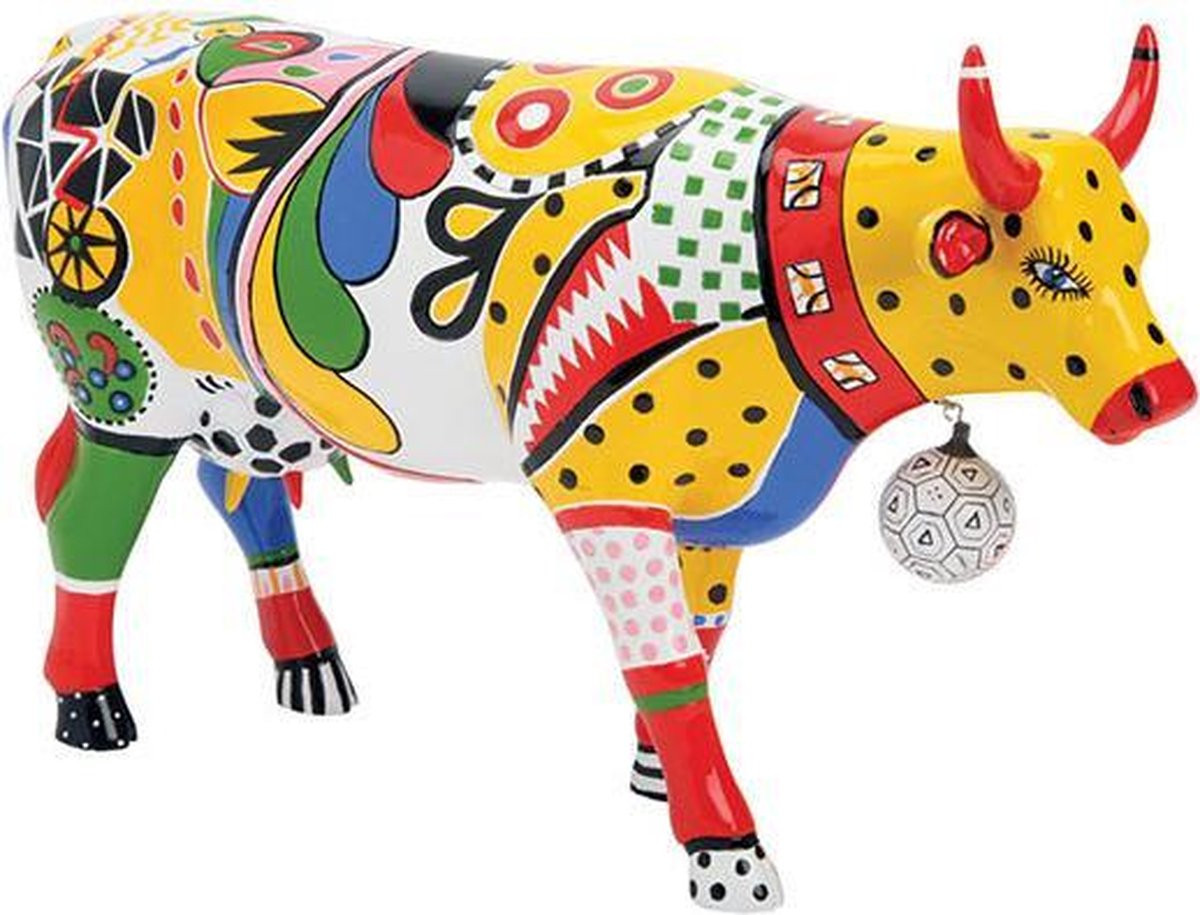 Cowparade Kick Cow Large 46450 decoratie voor op tafel
