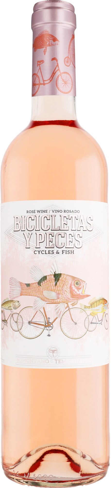Celler Tianna Negre Bicicletas y Peces Tempranillo Rosado 2025 13.5% Vol. Roséwein Trocken aus Spanien