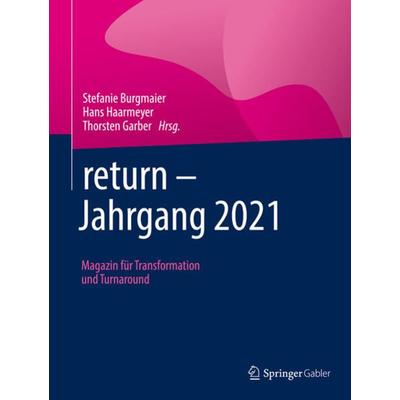 Return – Jahrgang 2021, Gebundene Ausgabe von , Springer Fachmedien Wiesbaden GmbH, 978-3-658-36996-5