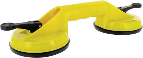 Toolland 5410329375294 Doppel-Saugnapf Farbe: Gelb Tragkraft (max.) 60kg
