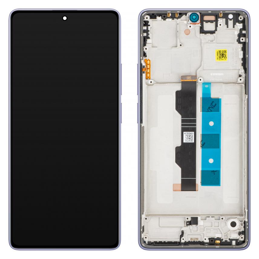 Xiaomi Display Unit für Redmi Note 13 Pro 4G, Lavender Purple (Display, Xiaomi Redmi Note 13 Pro 4G) (56000200N600)