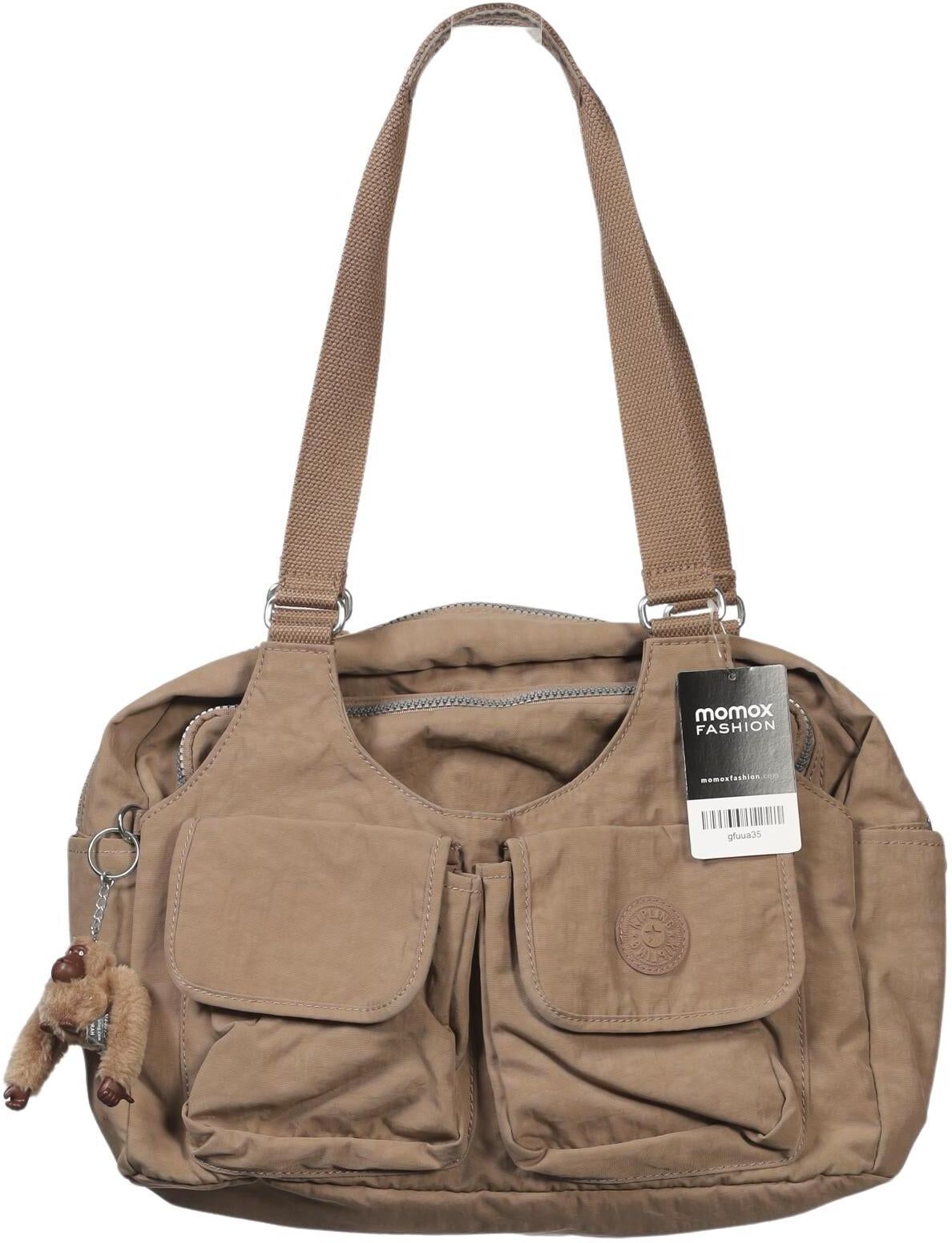 Kipling Damen Handtasche gross, Beige, Synthetik - Second Hand