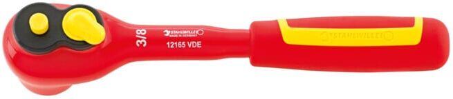 Stahlwille 12165 VDE Cliquet QuickRelease à denture fine VDE, 3/8