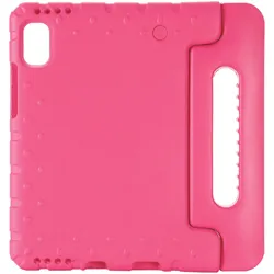 Just in Case Schutzhülle Kinderhulle Back Cover für Kinder mit Griff (Lenovo Tab M9), Tablet Hülle, Rosa