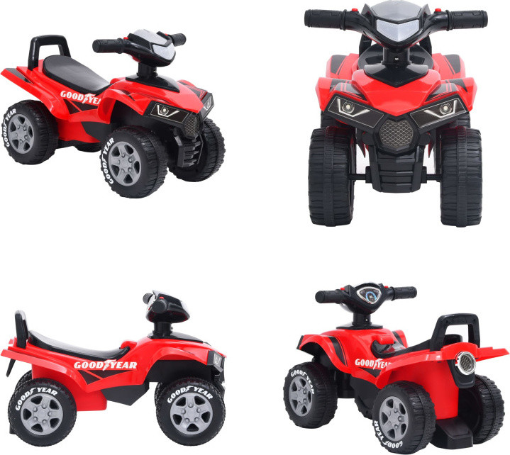 vidaXL Elektrische kinderquad Good Year - Rood