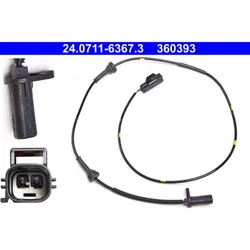 Sensor Raddrehzahl ATE 24.0711-6367.3 für Volvo Xc90 I