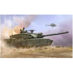 Trumpeter British Challenger2 with Anti-Heat Fence
