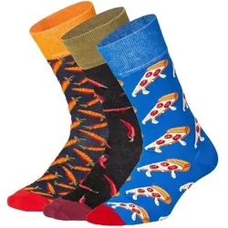 DILLY SOCKS Socken Food Enthusiast, Größe 36-40 in Bunt Bunt