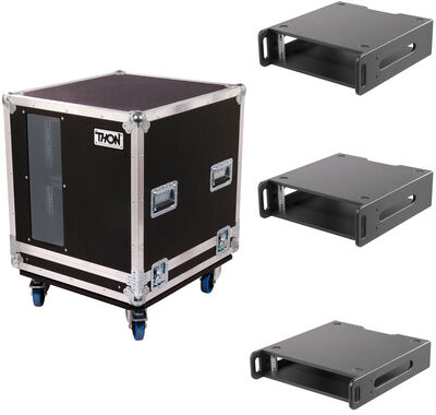 Thon Multiflex Racksystem 8U Set Schwarz