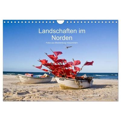Landschaften im Norden (Wandkalender 2027 DIN A4 quer), CALVENDO Monatskalender