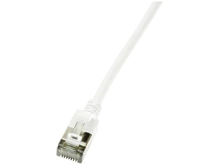 LogiLink Professional logilink patchkabel ultraflex, Kat. 6a, u/FTP, 1,5 m, wit zwart