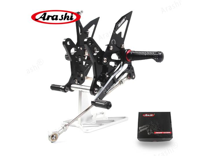 Arashi V2.0 rearset pour SUZUKI SV650 SV650S SV650X/ABS 2024 2025 repose-pieds réglable cavalier CNC repose-pieds SV 650 S