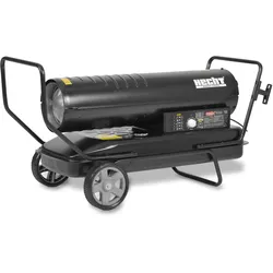 Diesel Heizkanone 3039  | 51 kW Leistung | 415 m2 Flächen | Fahrbares Gestell | Ca. 5 l Verbrauch pro Stunde | HECHT