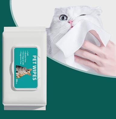 Happy Pet Pantry Hypoallergenic Dog & Cat Grooming Wipes Tear Stain Remover, Deodorizing Pet Cleaning Wipes Hypoallergenic Dog & Cat Grooming Wipes Tear Stain Remover, Deodorizing Pet Cleaning Wipes