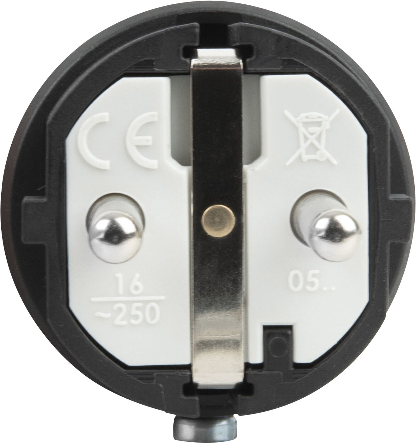 Gummi-Schuko-Stecker, Männlich, 240 V – Pce