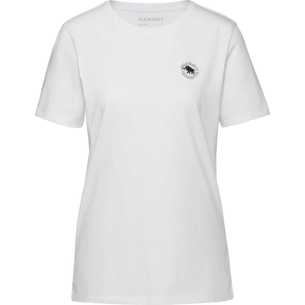 Mammut Core T-shirt Women Garantie white (0243) XS 1017-04073-0243-112