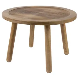 DAHEIM Beistelltisch Dendron Holz Orange Mango