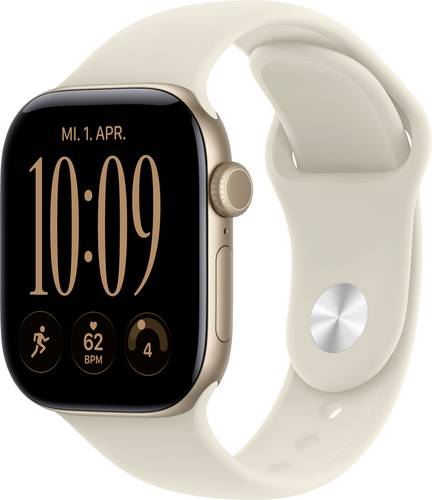 Apple Watch Series 12 GPS 42mm Aluminiumgehäuse Sport Band Sand S/M