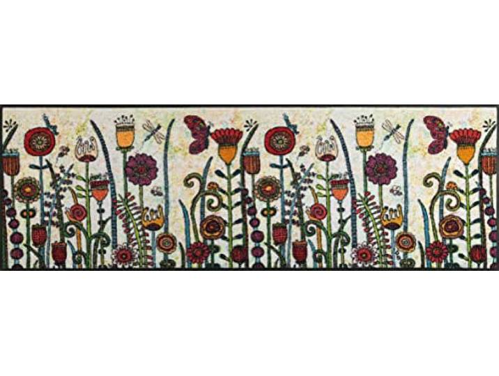 wash+dry Deurmat, zondag 60 x 180 cm, kleurrijk, binnen en buiten, wasbaar
