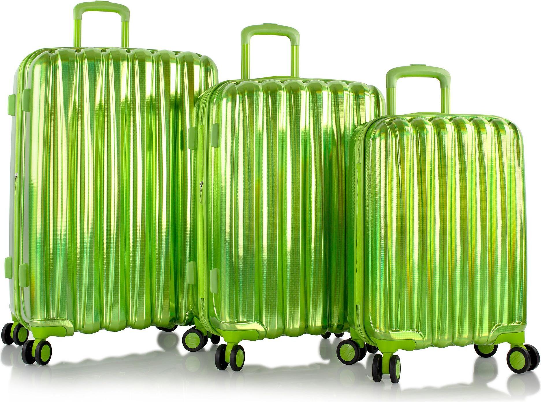 HEYS Trolley Astro 3pc Set Green grün 76cm