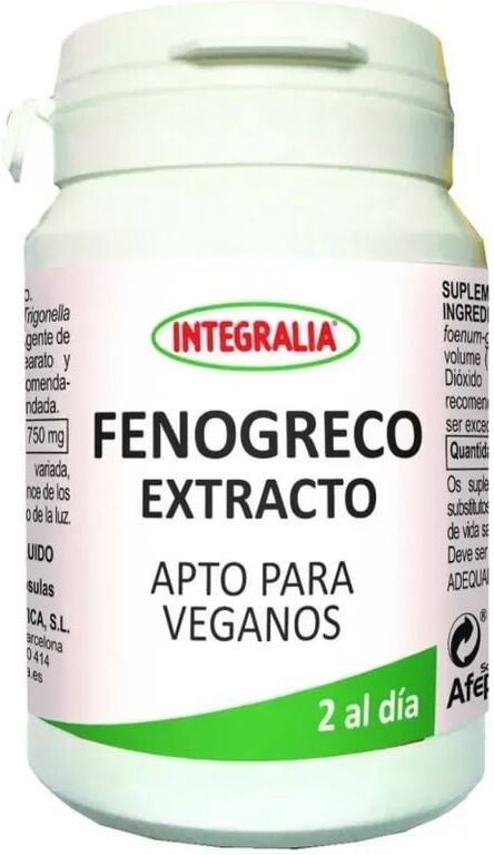 Integralia Fenogreco Extracto 60 Caps