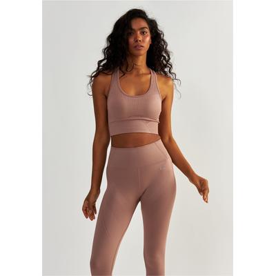 Sport-BH BESHAPED "Femme Force", Damen, Gr. S, rosa, 90% Nylon, 10% Elasthan, unifarben, BHs Sport-BH, mit nahtloser Technologie