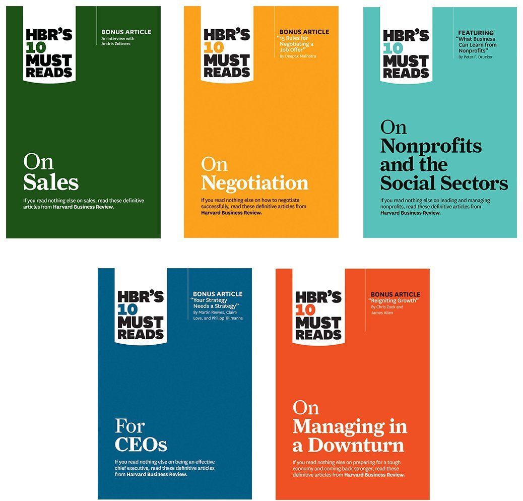 HBR's 10 Must Reads for Sales and Marketing Collection 5 Books - Non-Fiction - Paperback Harvard Business Review Press