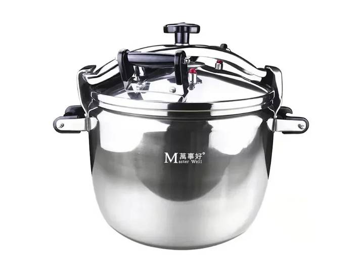 Autocuiseur à double fond en acier inoxydable de grande capacité, restaurant commercial, autocuiseur multiple, autocuiseur étanche, 42l