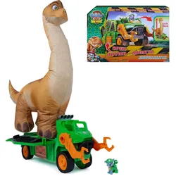PAW Patrol: Der Dino Film, Rockys Megasaurus Transport-Fahrzeug, per Knopfdruck aufblasbarer Dino