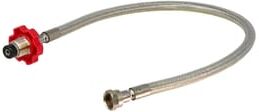 Gaslow Easy-Fit 750mm Propane Stainless Steel Gas Pigtail - POL x W20