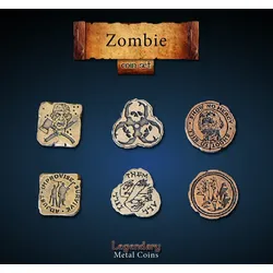 LARP-Münzset (Zombie)