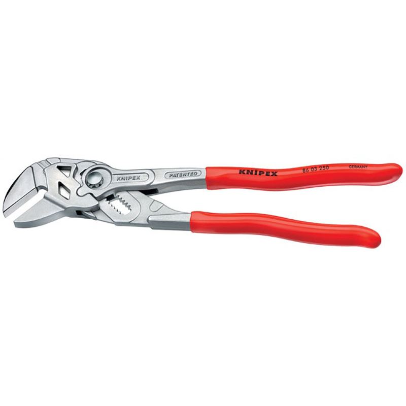Knipex Zangenschlüssel DIN ISO 5743 L125mm Spann-W.23mm vernickelt m.Ku.-Überzug