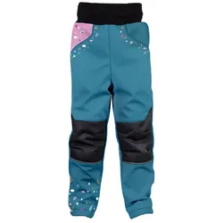 Kinder Softshellhose WAMU Einhörner Kindergröße: 128-134 /  blau
