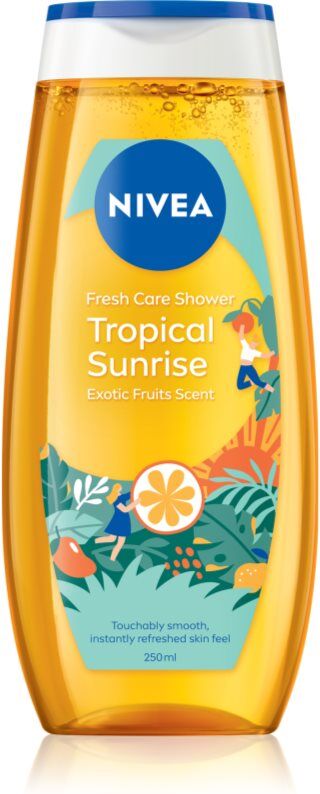 NIVEA Tropical Sunrise feuchtigkeitsspendendes Duschgel 250 ml