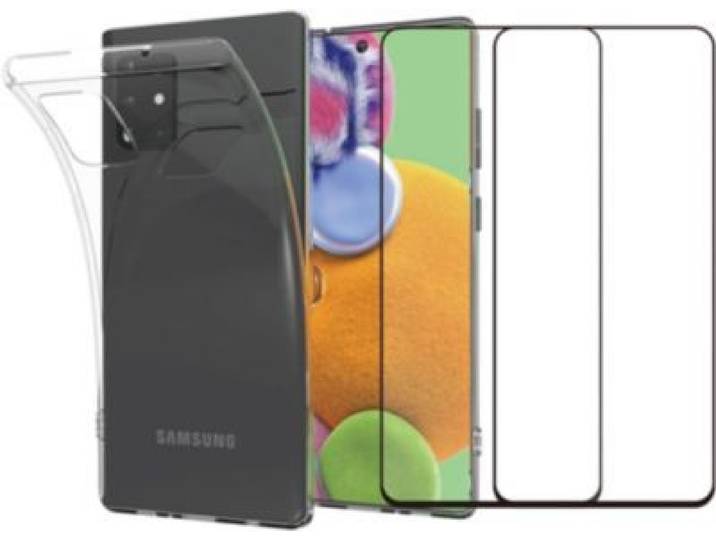 Essentielb - Pack Samsung A51 4g Coque + Verre Trempé X2