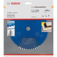 Kreissägeblatt Expert for Laminated Panel, Ø 190mm, 60Z Bohrung 30mm, für Handkreissägen